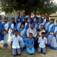 Poem recitation training class Habda Hurovi Hanskritik kendra, NHK HS School with teachers1 (Copy)